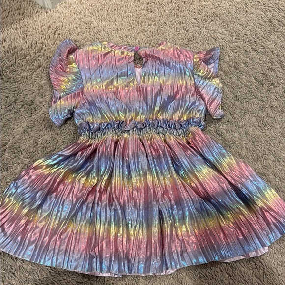 Crewcuts Shiny Rainbow Dress - Picture 3 of 3